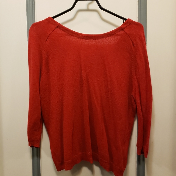 Red bow sweater - Picture 2 of 2